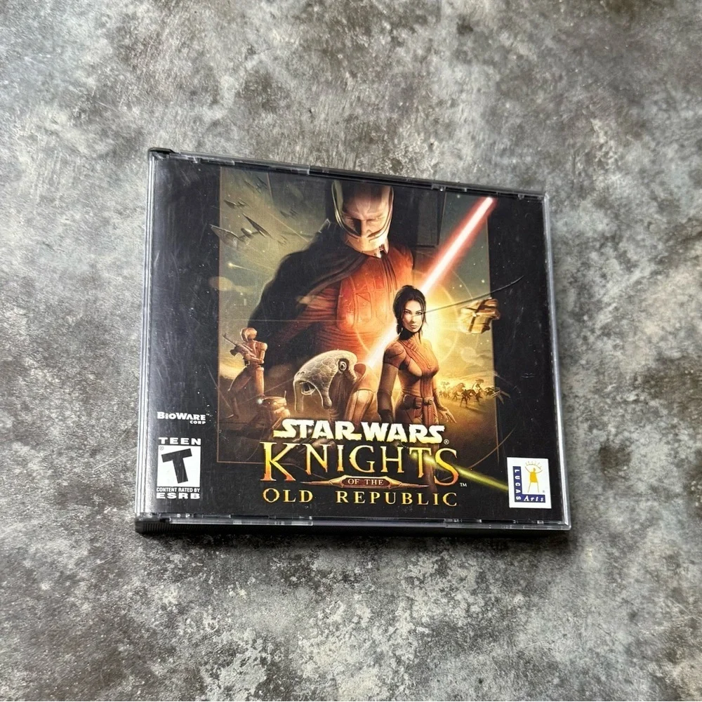 Star Wars Knights of the Old Republic PC Game Windows KOTOR 4 Disc Tested